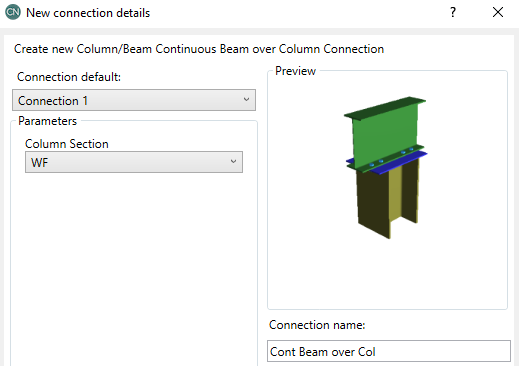 Beam over Column Connection now available in RISAConnection v14