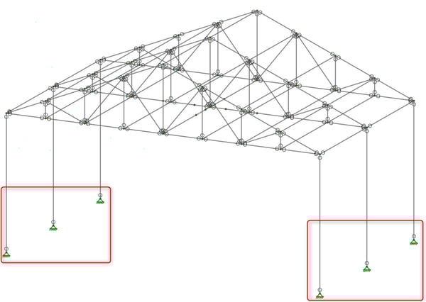 Memeber End Releases in RISA-3D