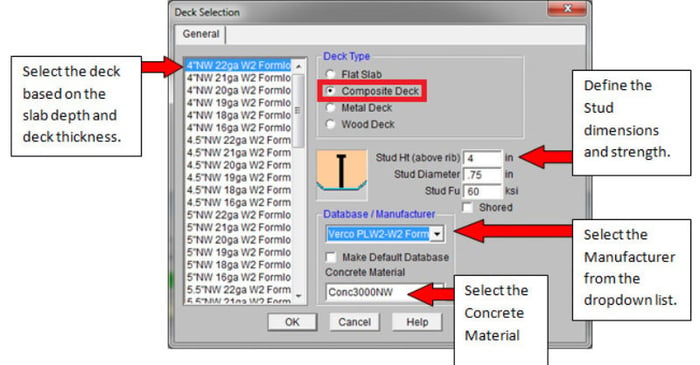 How to Add a Deck to a RISAFloor Model