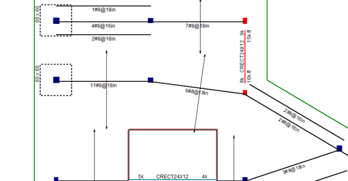 How can I transfer my slab design from RISAFloor ES onto drawings?