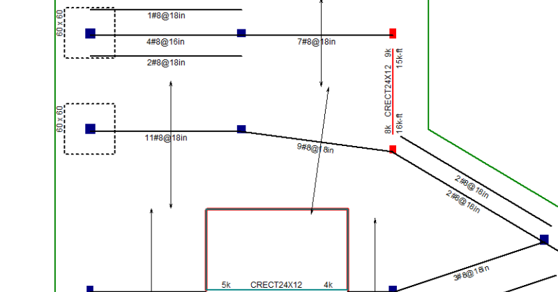 how can i transfer my slab design from risafloor es onto drawings?