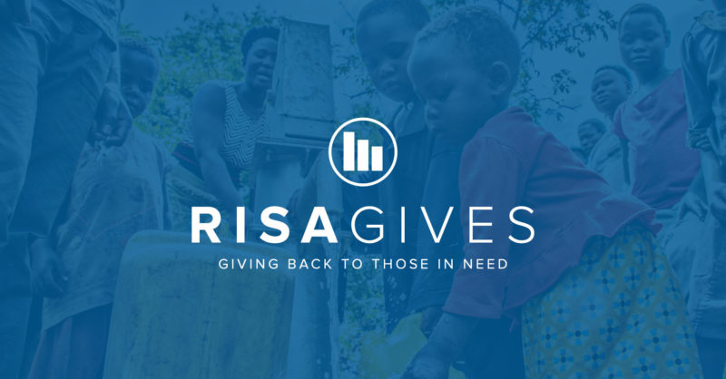 risa gives - giving back in 2021