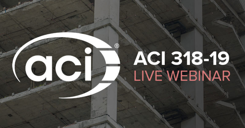 webinar: aci 318-19 code updates in risa & adapt