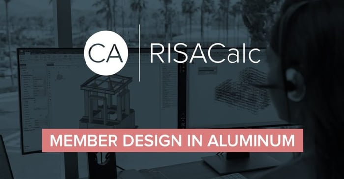 Video: Aluminum Member Design in RISACalc