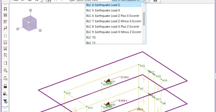 Assigning Seismic Loads in RISA-3D