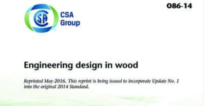 Canadian Wood Design Updates