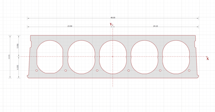 Building Cross Sections using DXF