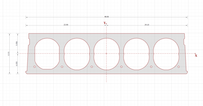 Building Cross Sections using DXF