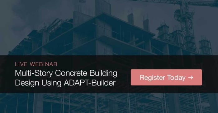 WEBINAR: Multi-Story Concrete Building Design using ADAPT-Builder