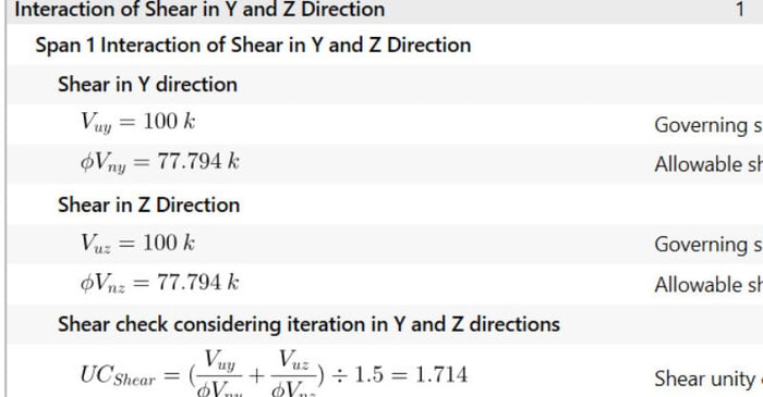 Interaction of Shear Forces Acting Along Orthogonal Axes in Concrete