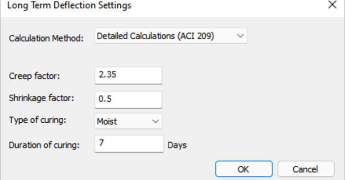 Automatic Calculation of Long-Term Load Factors in ADAPT-Builder