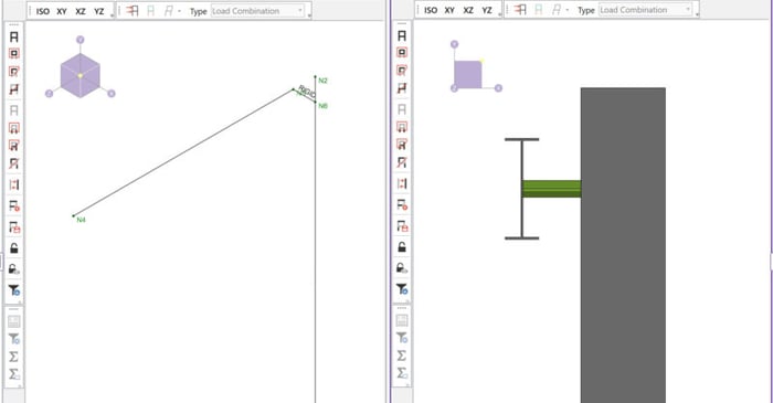 How Do I Create Offset Connections in RISA-3D?