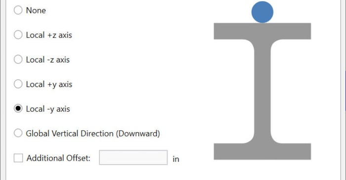 Using Analysis Offsets in RISA-3D