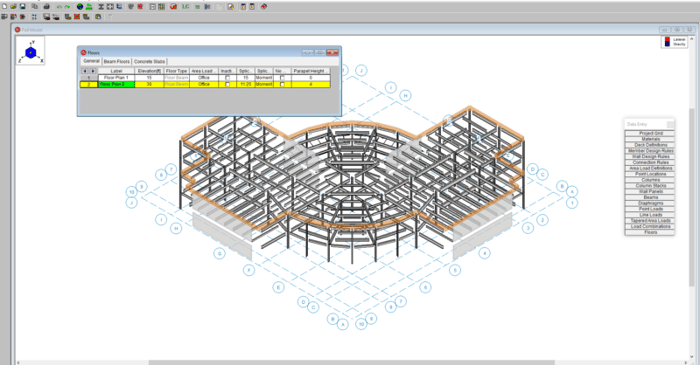 Adding Roof Parapets in RISAFloor