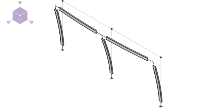 P-Delta Instability with Gravity Only Loads