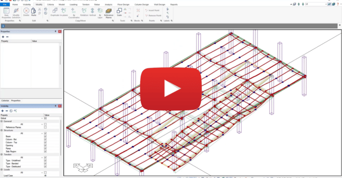 Model & Analyze Post-Tensioned Elements in Ramps