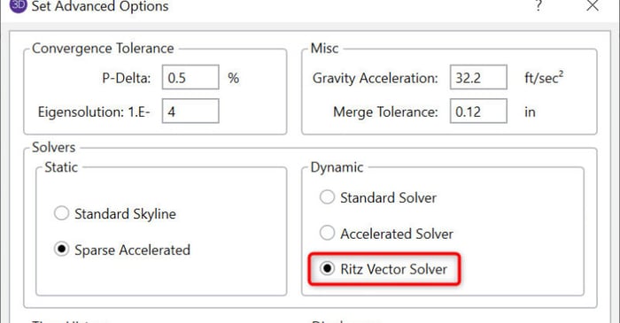 Ritz Vector Solver (Dynamics) now Available