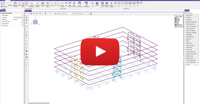 Seismic Design of Steel Structures in RISA-3D