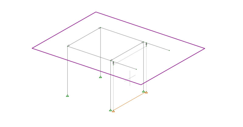 how can i use a wall for shear only (no bearing) in risa-3d?
