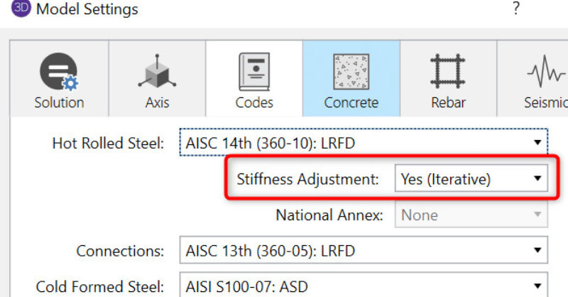 RISA | Code Requirements for Panel Zone Shear Deformation