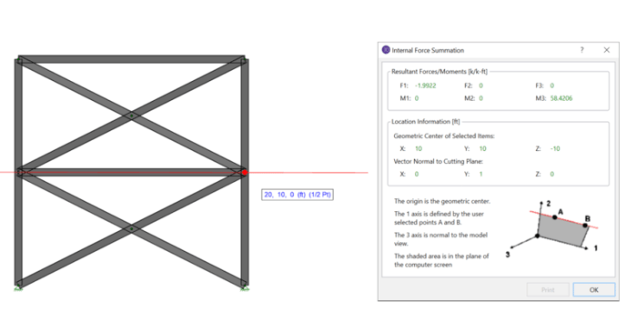 How to Check Frame Story Shears in RISA-3D