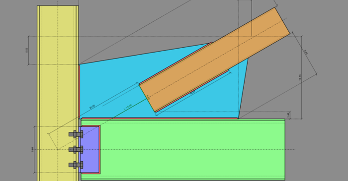 Brace Design with Tapered Gusset Plates