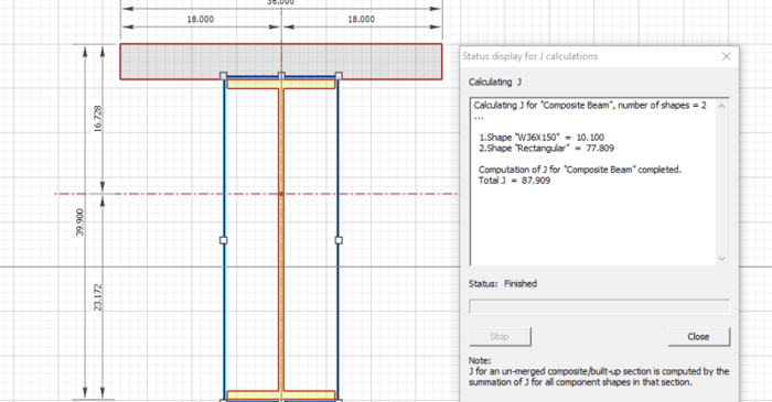 Updated Torsional Shape Properties