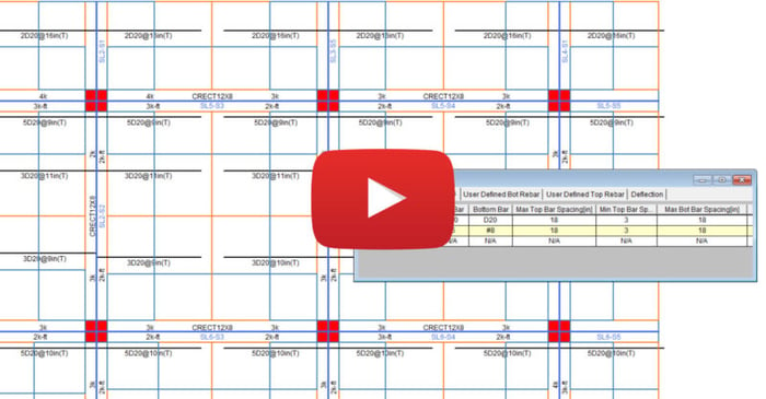 Welded Wire Reinforcement in RISAFloor ES and RISAFoundation