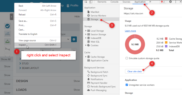 Troubleshooting Log-In Error for RISACalc