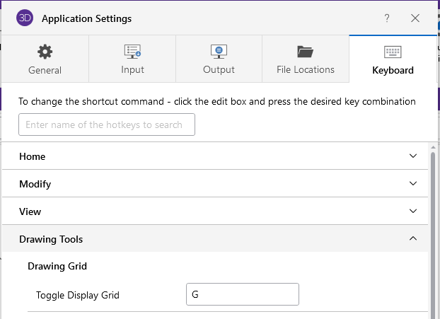 Customizable Hot Keys in RISA-3D v22.0