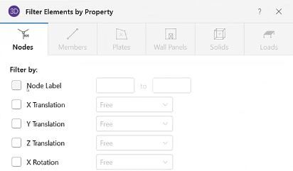 Print Filtered Report Results in RISA-3D v21.0