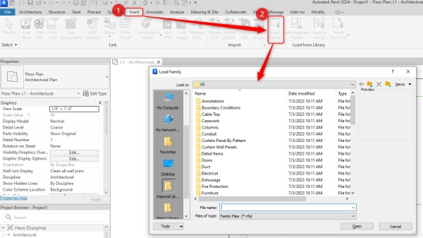 RISA-Revit Link: Adding Shapes