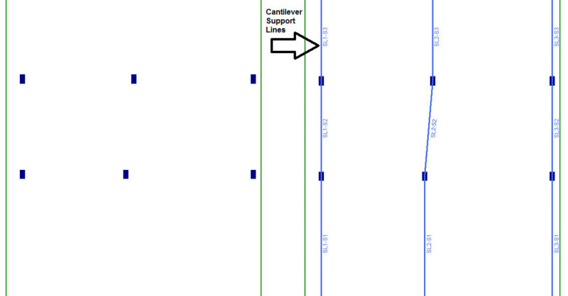How are Cantilevered Slabs designed?