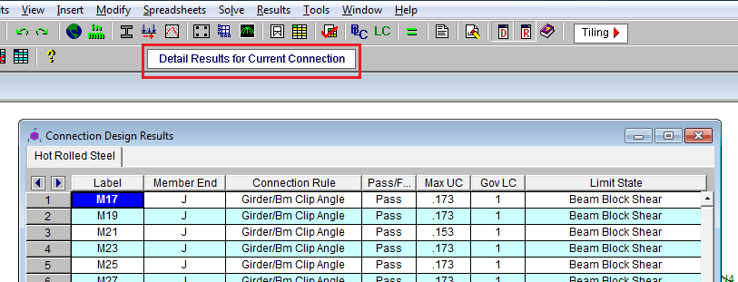 Connection Detail Report