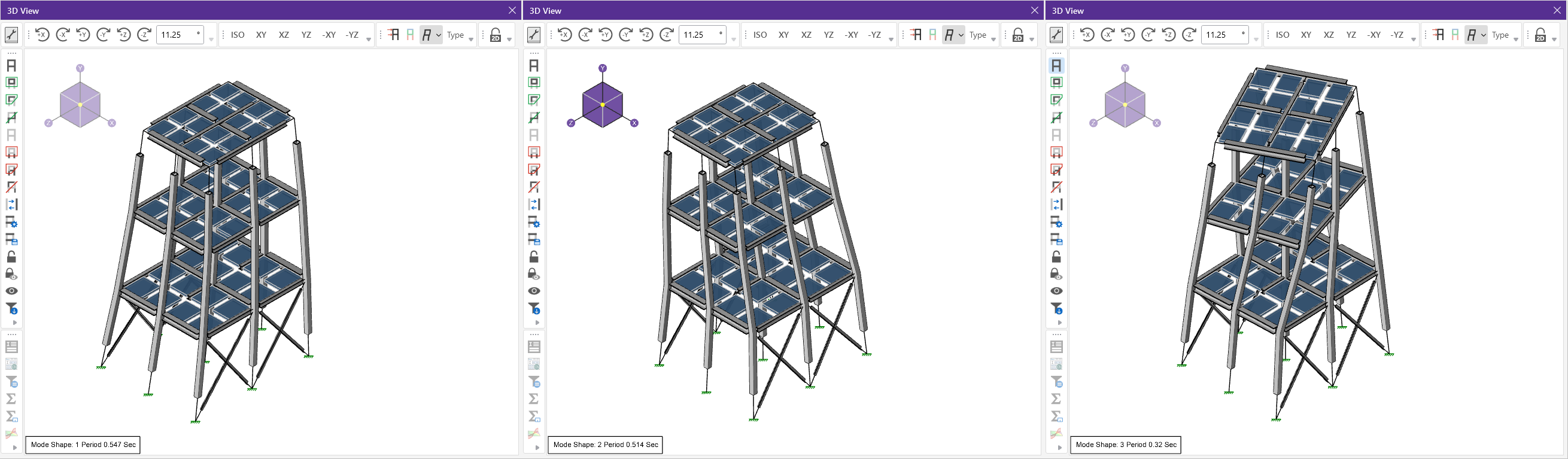 How to Run a Basic Dynamic Eigensolution in RISA-3D?