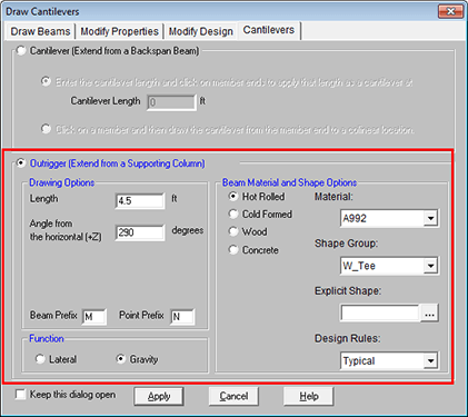 Modeling Outriggers 1