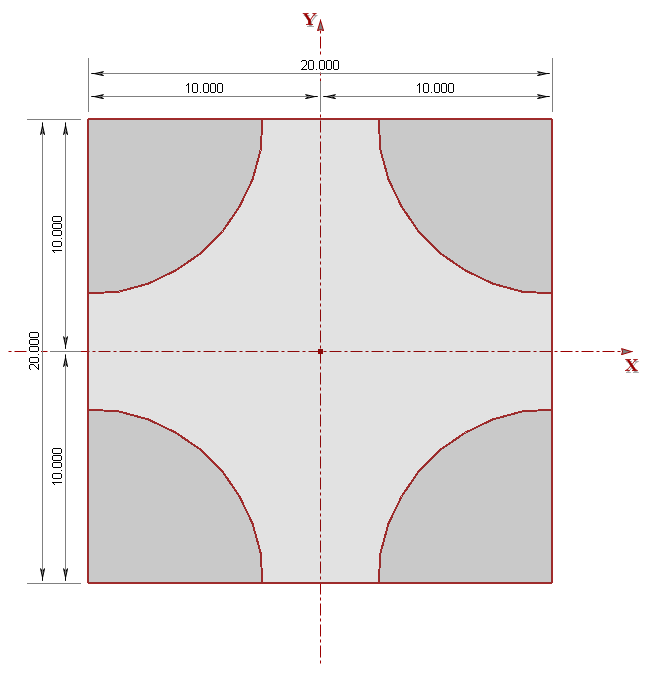 Modeling a Void in the Section 2
