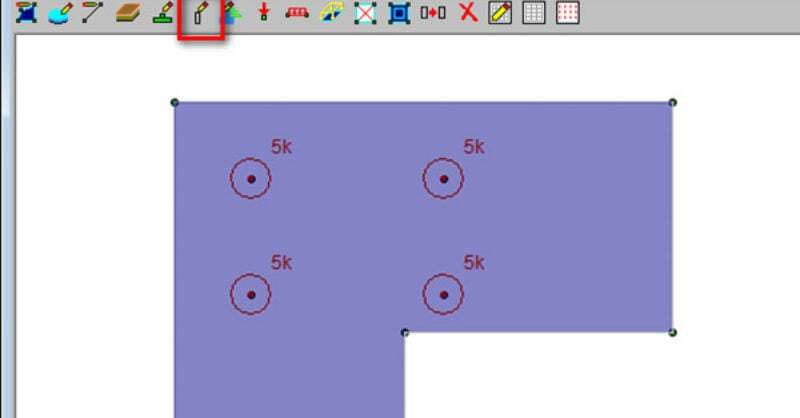 How can I check a Slab on Grade for Post Loads?