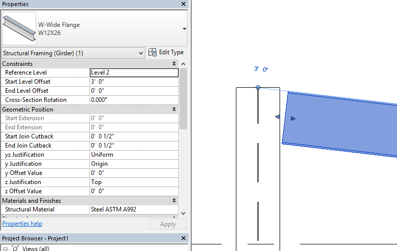Revit z Offset 2