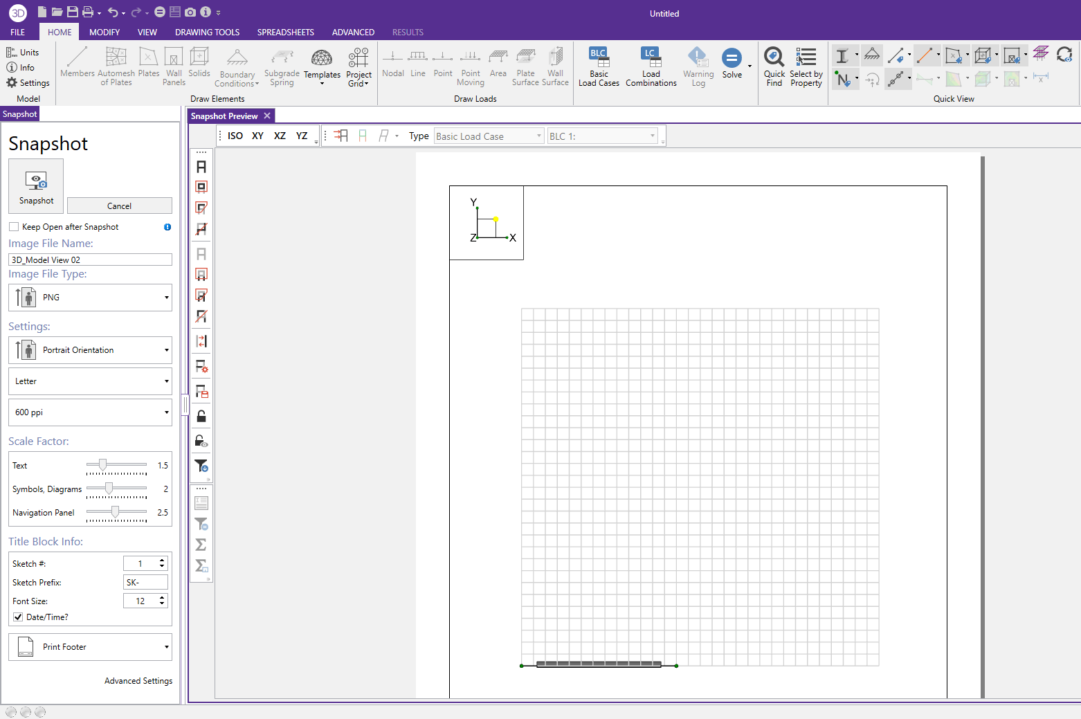 Screen capture interface